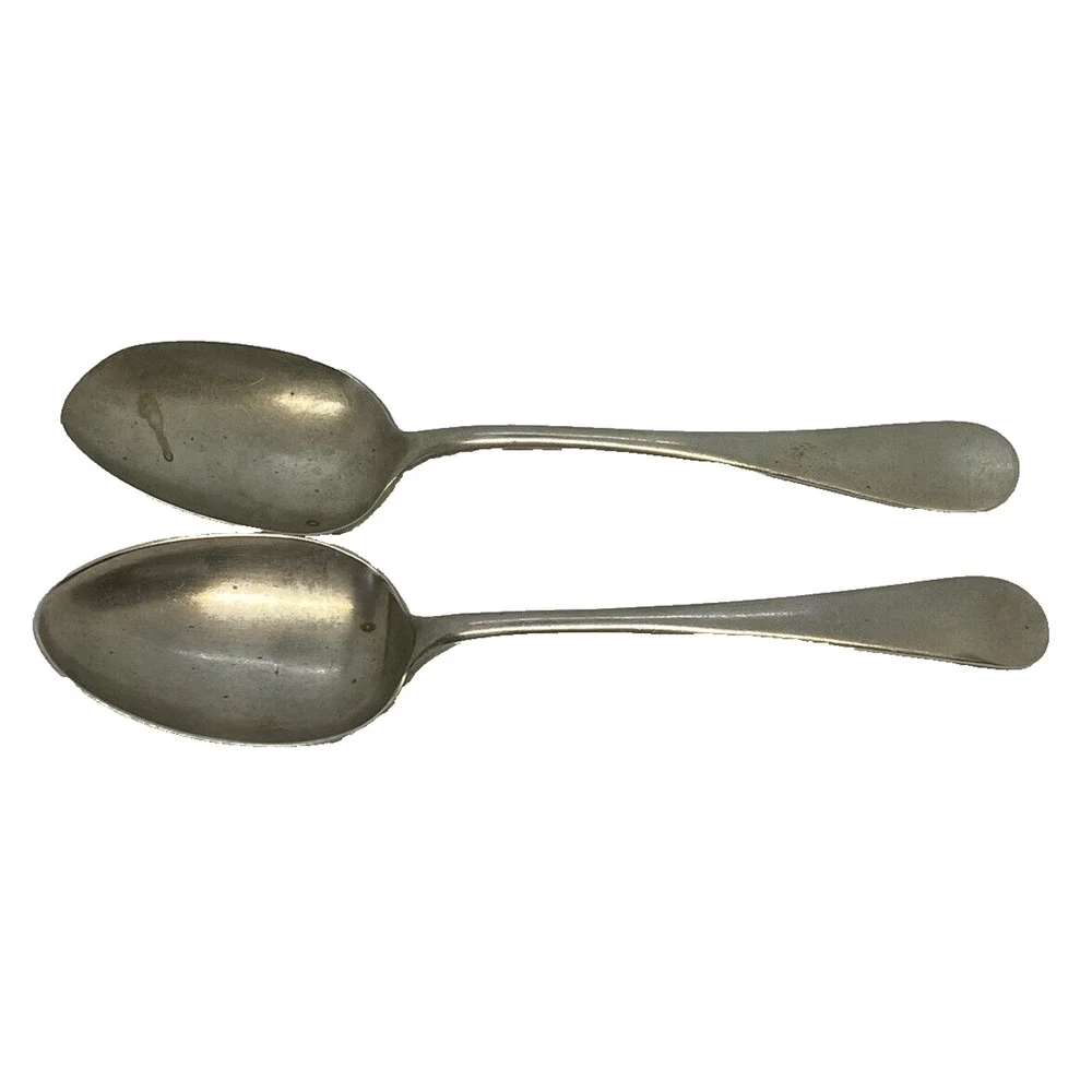 Early 20th Century Two Nickel Silver 7 1/8